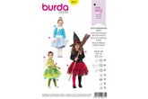 Schnittmuster burda style - Fantasy - Hexe & Prinzessin & Elfe 2371